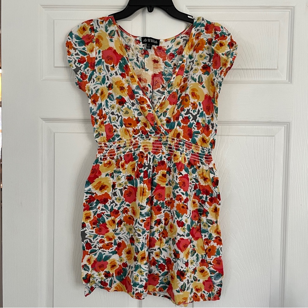 Floral sun dress